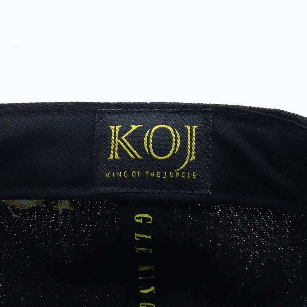 King of the Jungle Gorilla Snapback Hat - Black Embroidered Gorilla Cap with Crown | Streetwear & Hip Hop Style