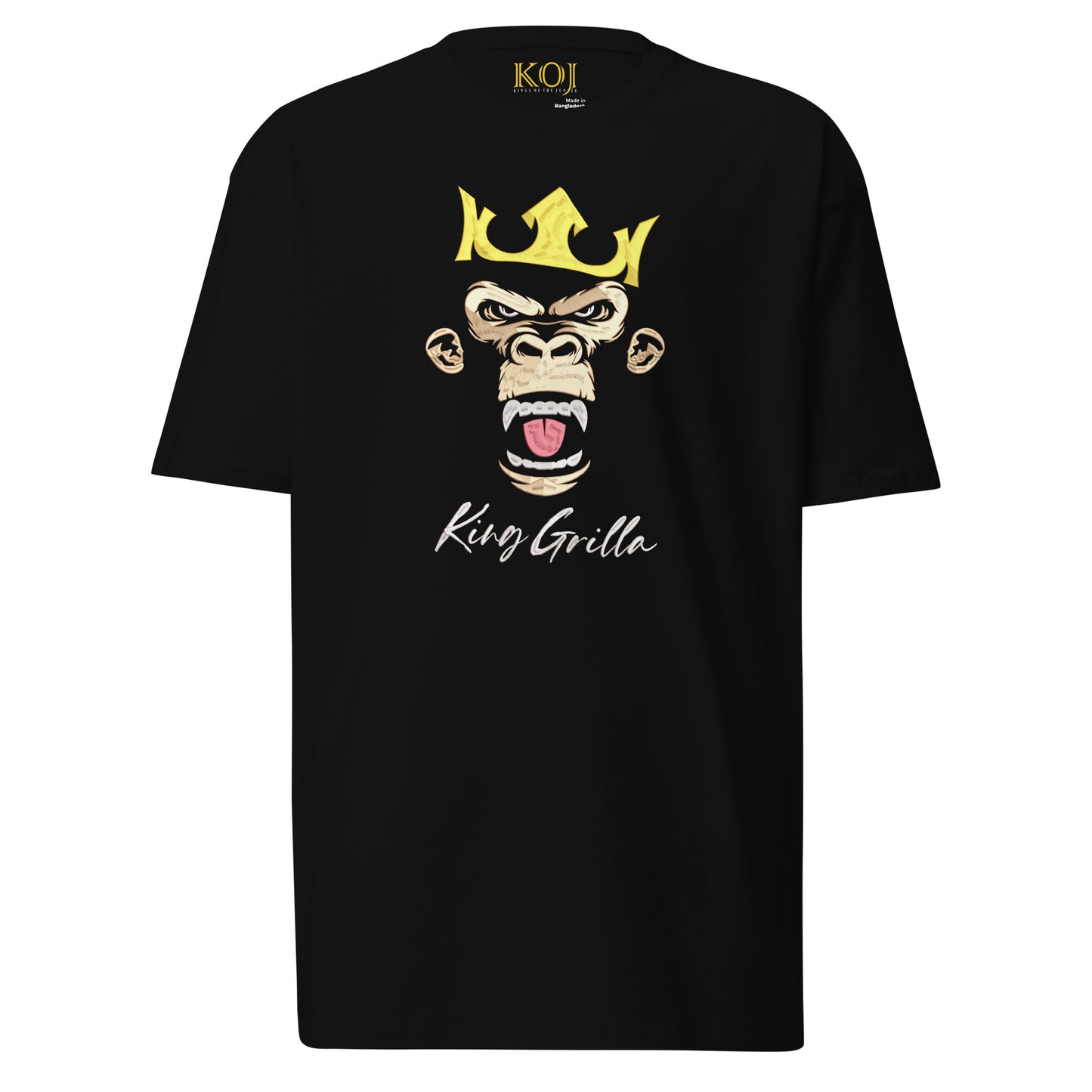 King Grilla- King of the Jungle Premium T-shirt